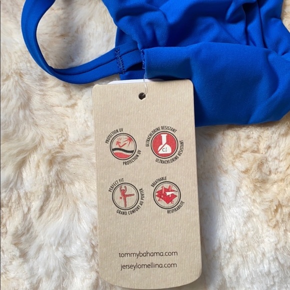 Tommy Bahama Pearl Twist Front Bikini Top Size SP - Picture 8 of 8